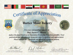 Soldier Cookie Donation - OPERATION: SWEETEST APPRECIATION