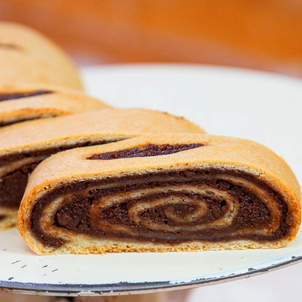 Chocolate Pecan Kolachi Roll - Kringle Potica Beigli